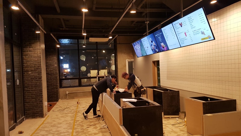 대전광역시 서구 도안동 카페베네 인테리어 시공현장 detail 4
